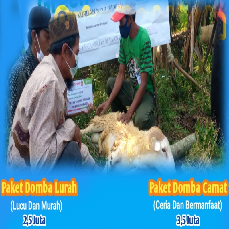 Tunaikan Qurban Untuk Mereka Di Pelosok Desa