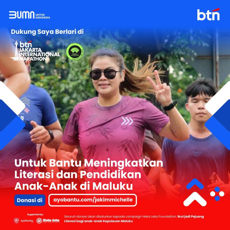 Run For Purpose Pendidikan Anak Anak Maluku - Michelle S