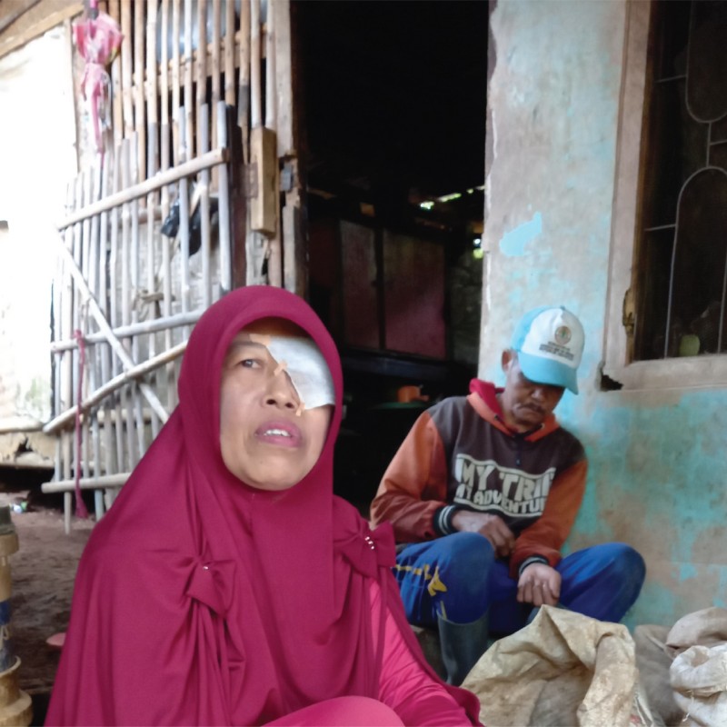 8 Tahun Menderita Pentyakit Mata Yang Mengancam Nyawanya, Bantu Ibu Momoh Sembuh