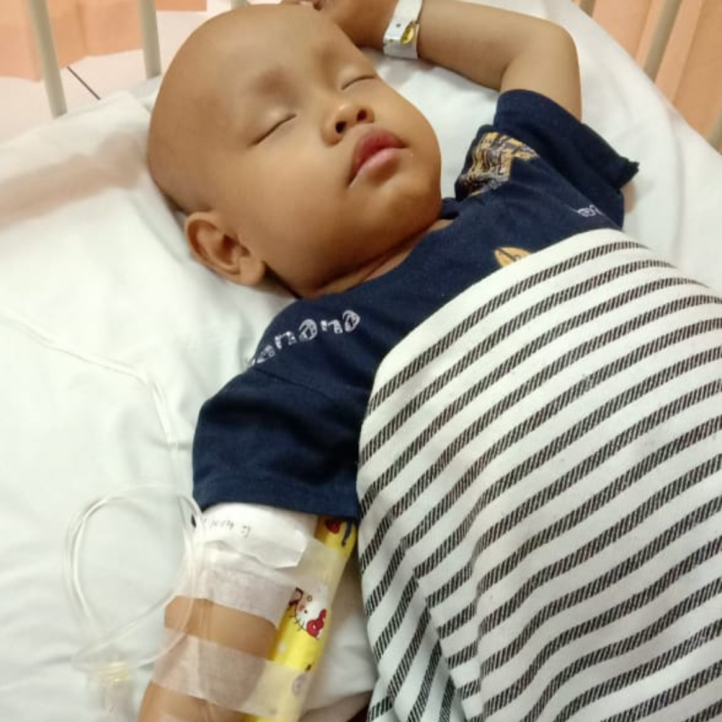 Berjuang Sembuh Dari Neuroblastoma Tanpa Ditemani Sosok Ayah