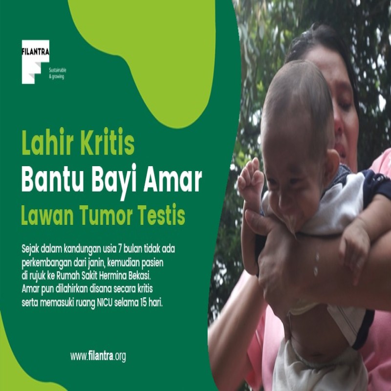 Bantu Bayi Amar Lawan Tumor Testis