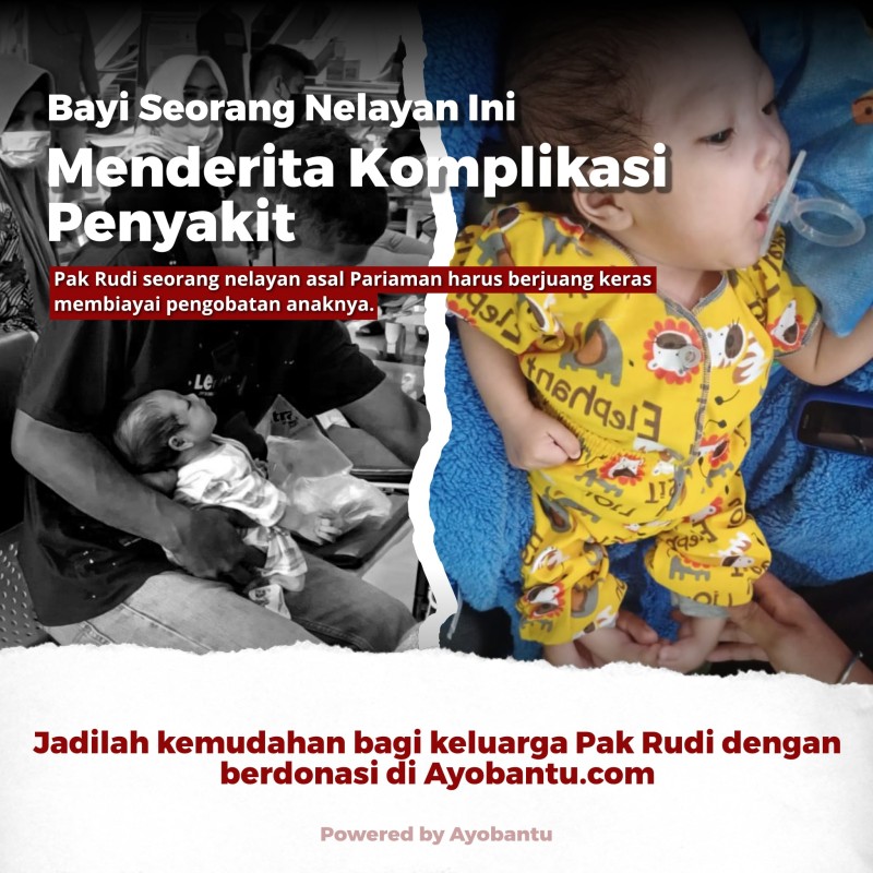 Bantu Pak Rudi dan anaknya yang sakit