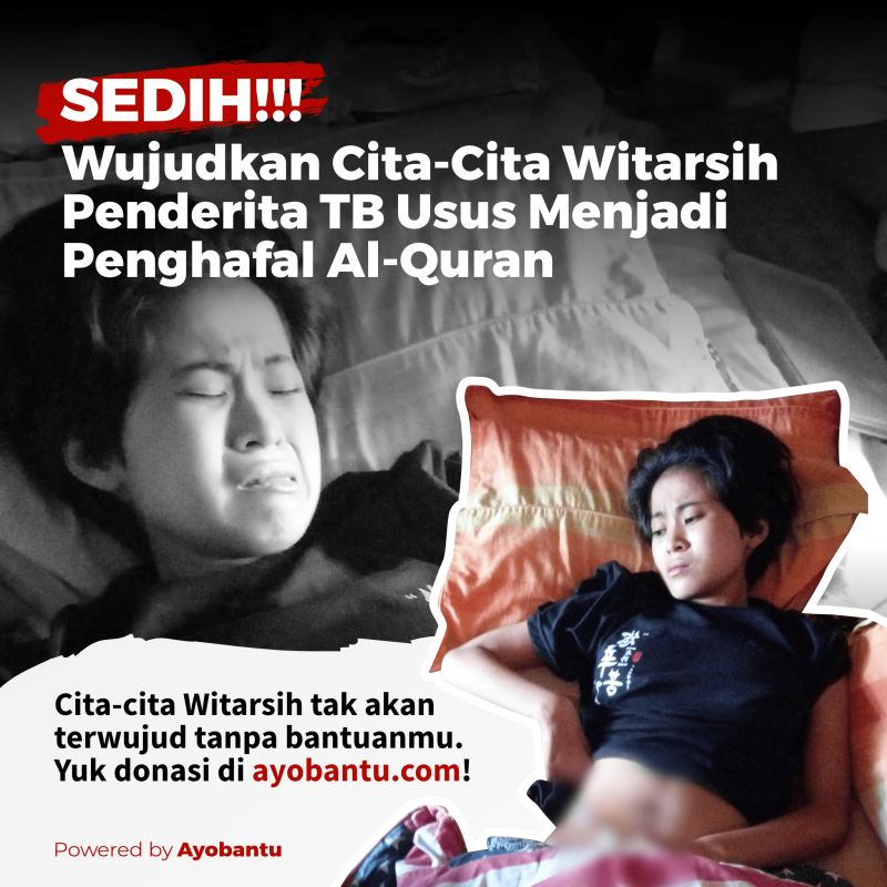 Beri Harapan Hidup untuk Witarsih Sembuh dari TB Usus, Butuh Penanganan Segera!