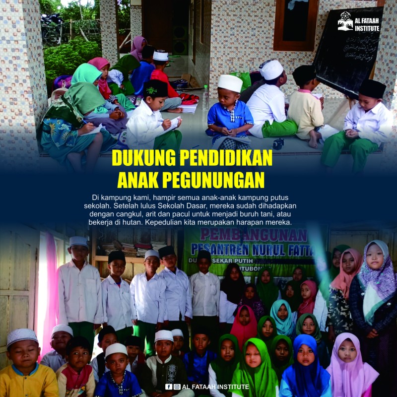 Bantu Pendidikan Anak Pegunungan