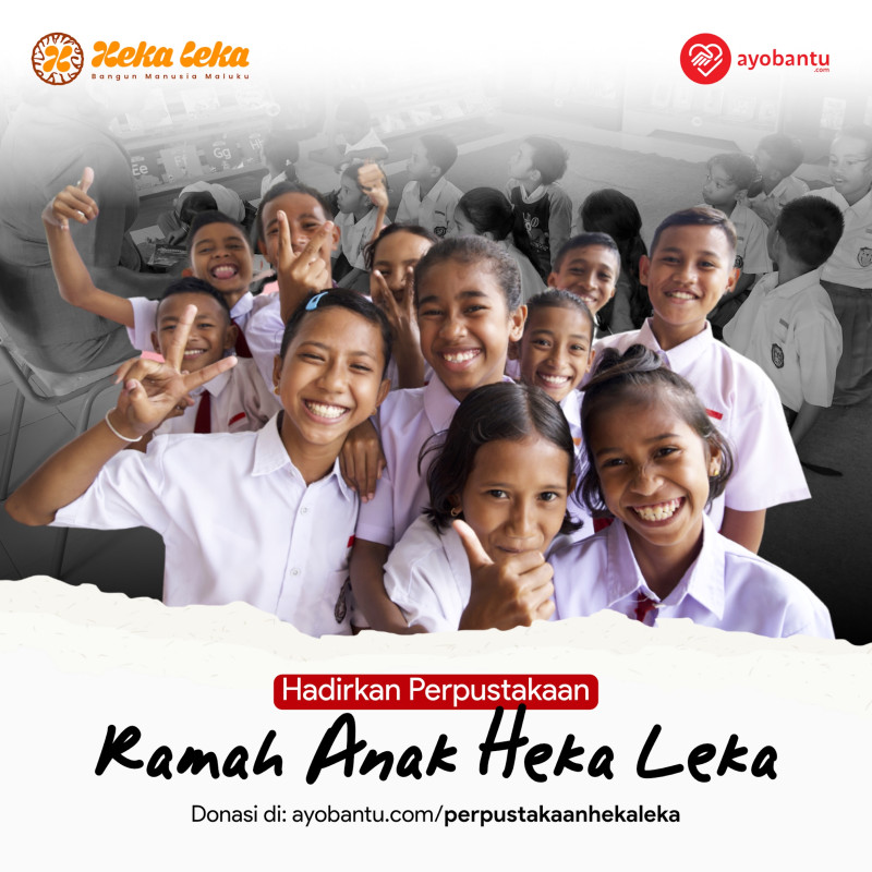 Ikut jadi Pejuang Literasi bagi anak-anak Kepulauan Maluku