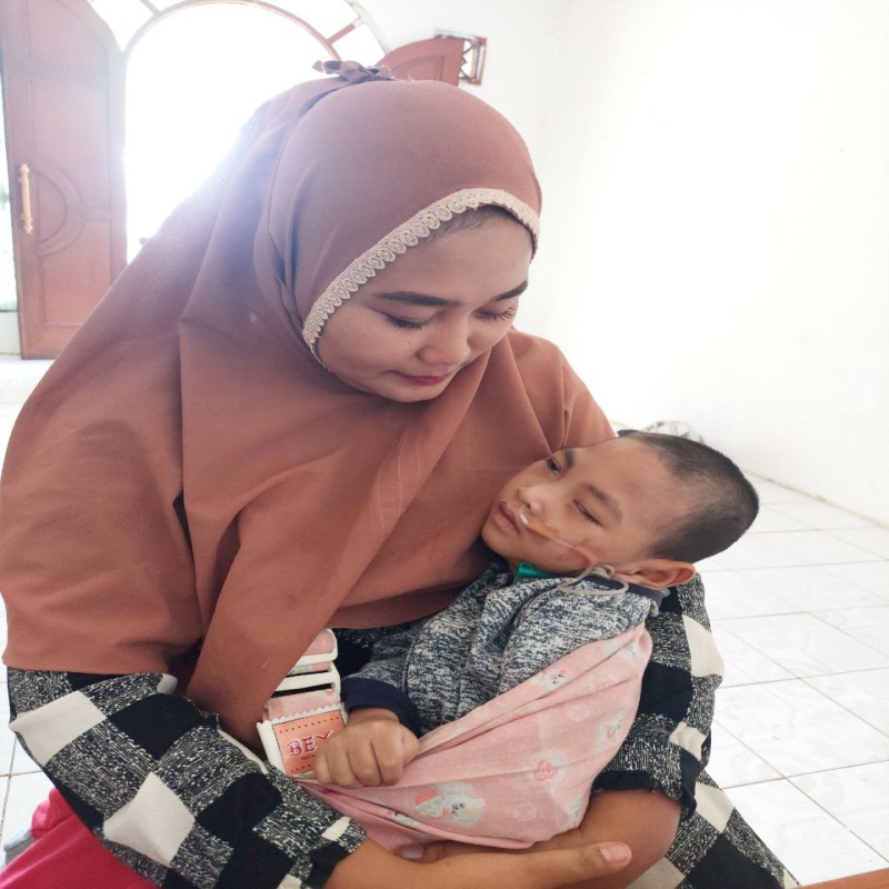 Berbagai penyakit bersarang ditubuhnya, Ababil butuh tindakan lanjut