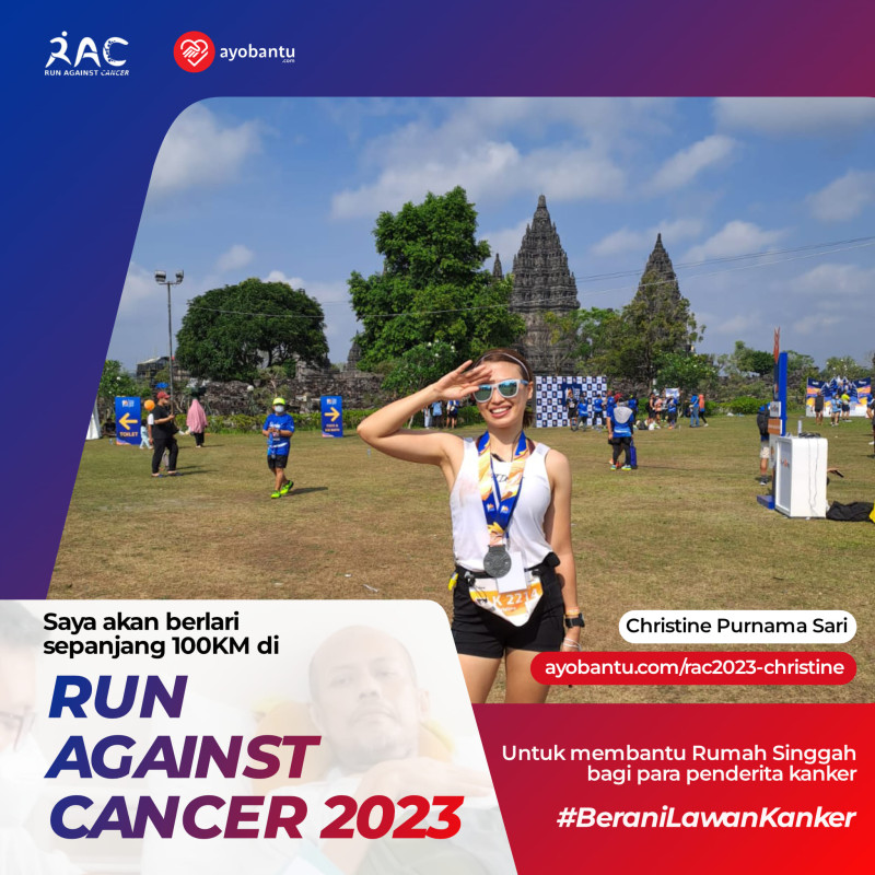 Run Against Cancer 2023 - Christine Purnama Sari