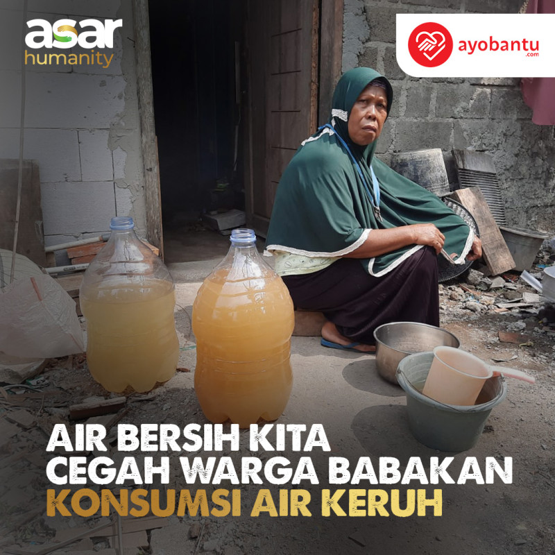 Warga Babakan Konsumsi Air Keruh Dan Berbau Amis