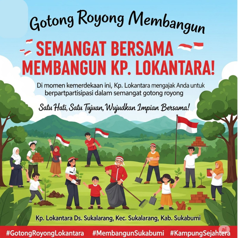 Mari Sukseskan Perayaan HUT Kemerdekaan RI ke-80