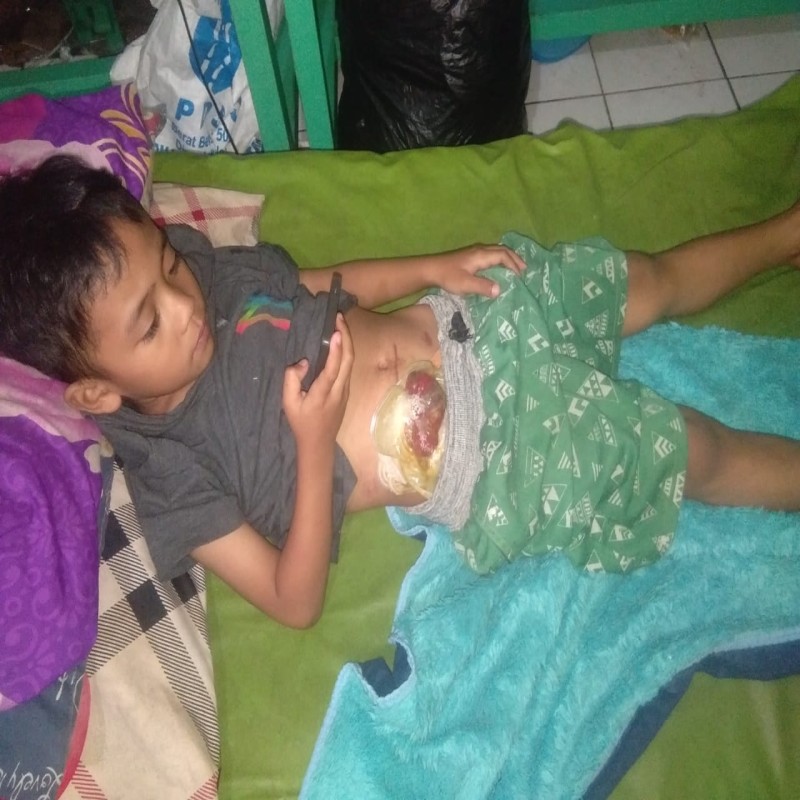 USUSNYA KELUAR PANJANG, ADIK HAFUZA INGIN CEPAT SEMBUH