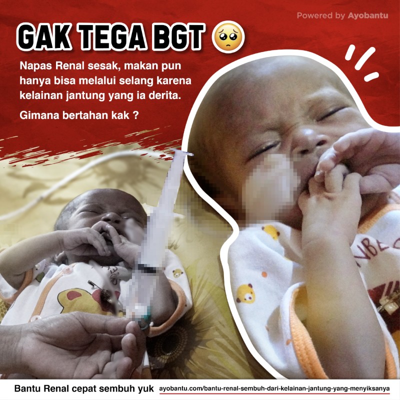 Bantu Renal Sembuh Dari Kelainan Jantung Yang Menyiksanya - Vidi dan Xtin