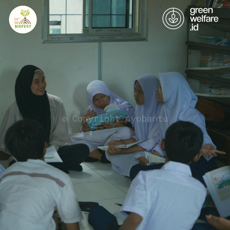 Jadilah. pendukung pendidikan iklim untuk pemuda Indonesia!