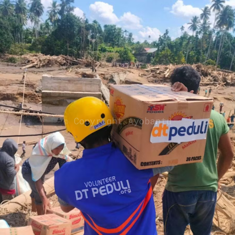 Darurat! Banjir & Longsor Sumatra Butuh Pangan