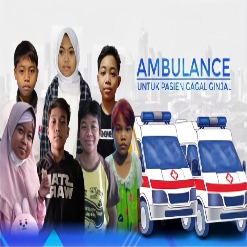 Wujudkan Ambulans Gratis Untuk Pasien Gagal Ginjal