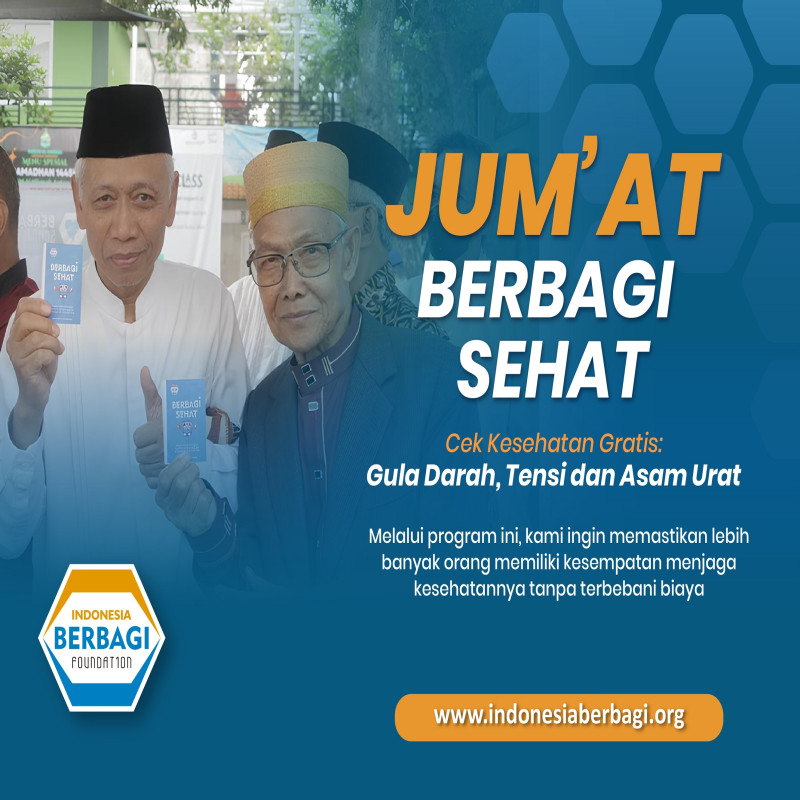 Jumat Berbagi Sehat: Hadirkan Akses Tebar Kesehatan