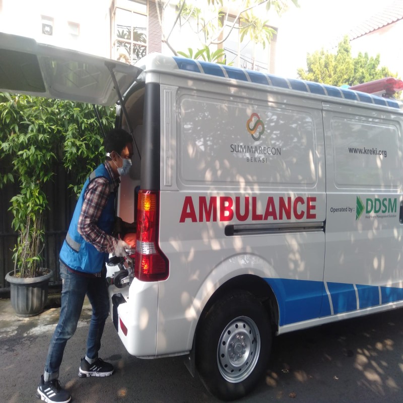 Pengembangan AMBULAN GRATIS untuk pasien tidak mampu