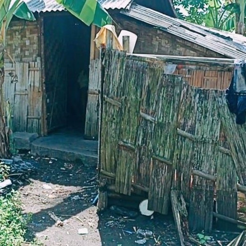 Demi Menyambung Hidup Nenek Renta Mencari Rumput