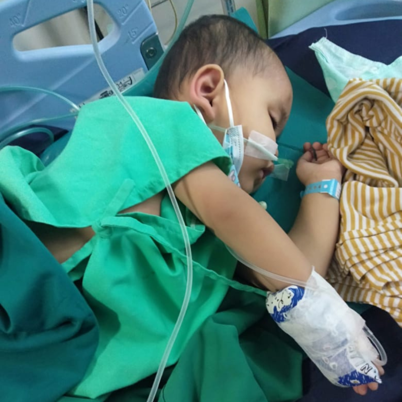 Bantu Sembuhkan Juna dari Kanker Darah Akut