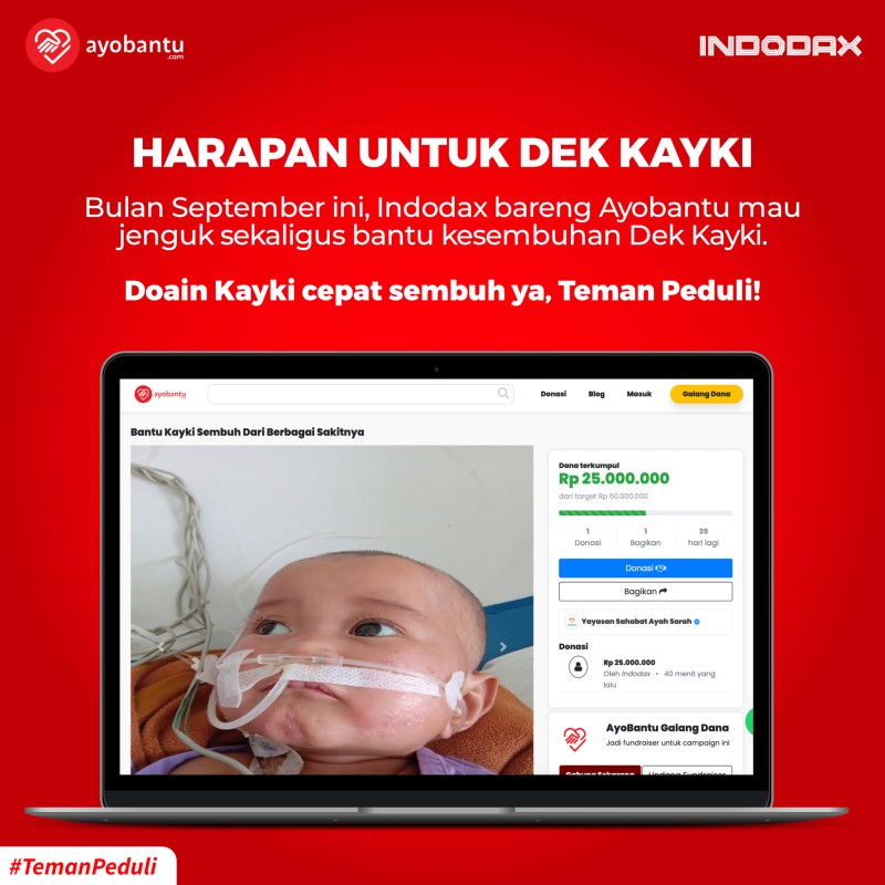 Bantu Kayki Sembuh Dari Berbagai Sakitnya