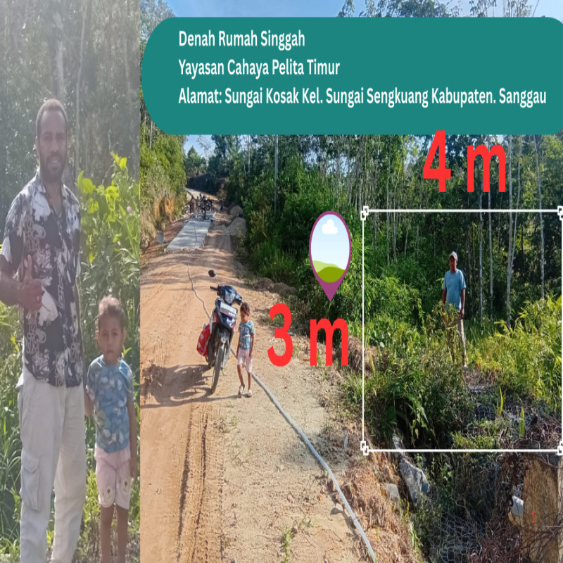 Ayo bantu rumah singgah di pedalaman