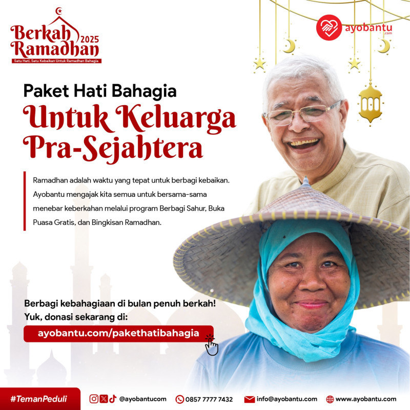 Paket Hati Ramadhan Bahagia untuk Masyarakat Pra-Sejahtera