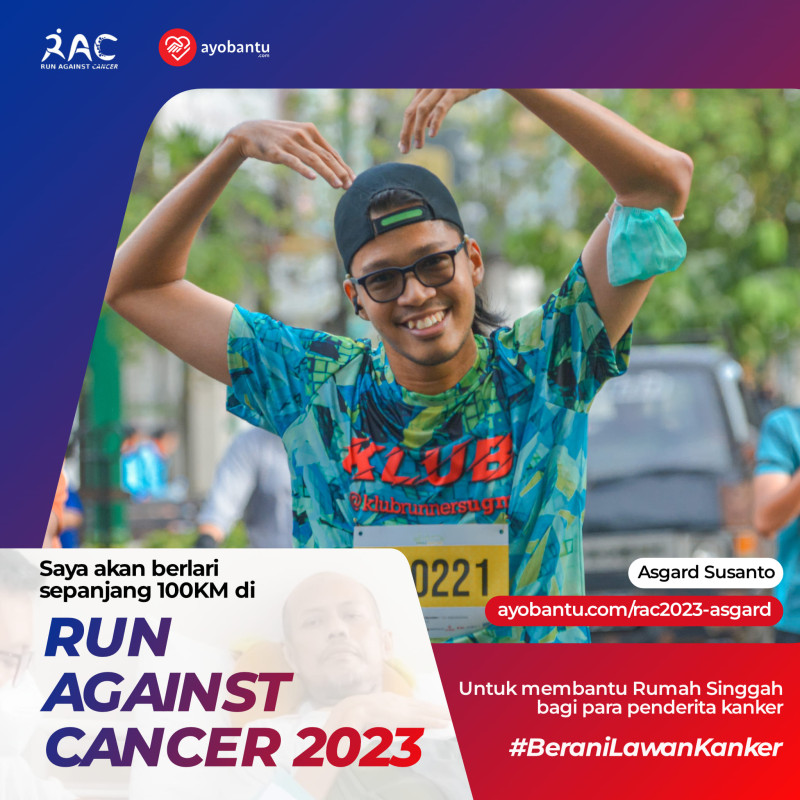 Run Against Cancer 2023 - Asgard Susanto Utomo