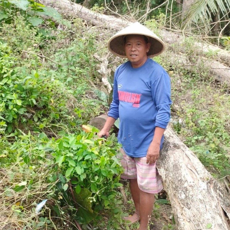 Tumor Mengganas dan Membusuk di Payudara Ibu Sri