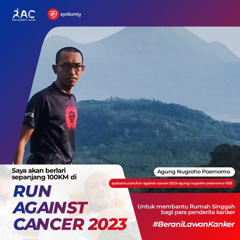 Run Against Cancer 2023 - Agung Nugroho Poernomo