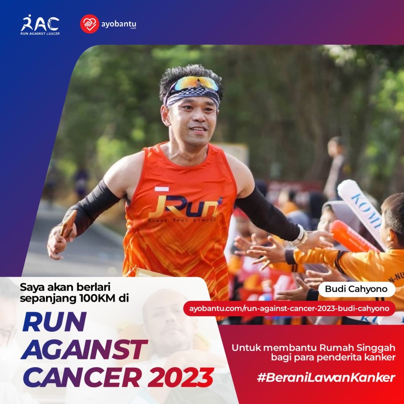 Run Against Cancer 2023 - Budi Cahyono