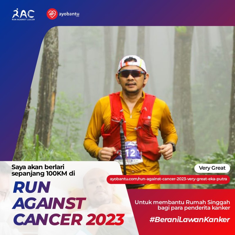 Run Against Cancer 2023 - Very Great Eka Putra