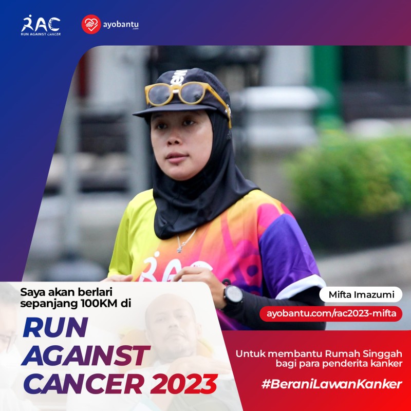 Run Against Cancer 2023 - Mifta Imazumi