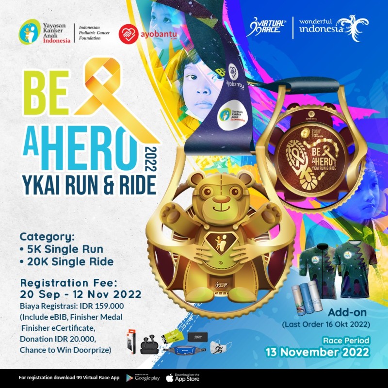 BE A HERO - YKAI Run & Ride 2022