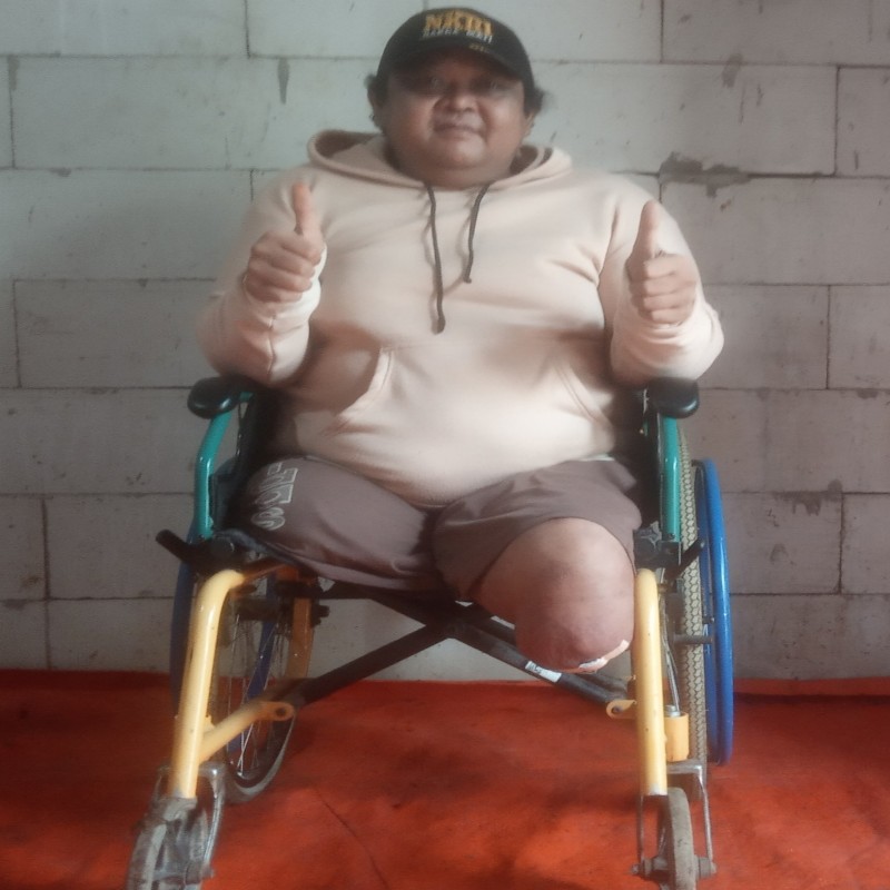 Ayo bantu supriyono disabilitas kedua kaki untuk modal usaha