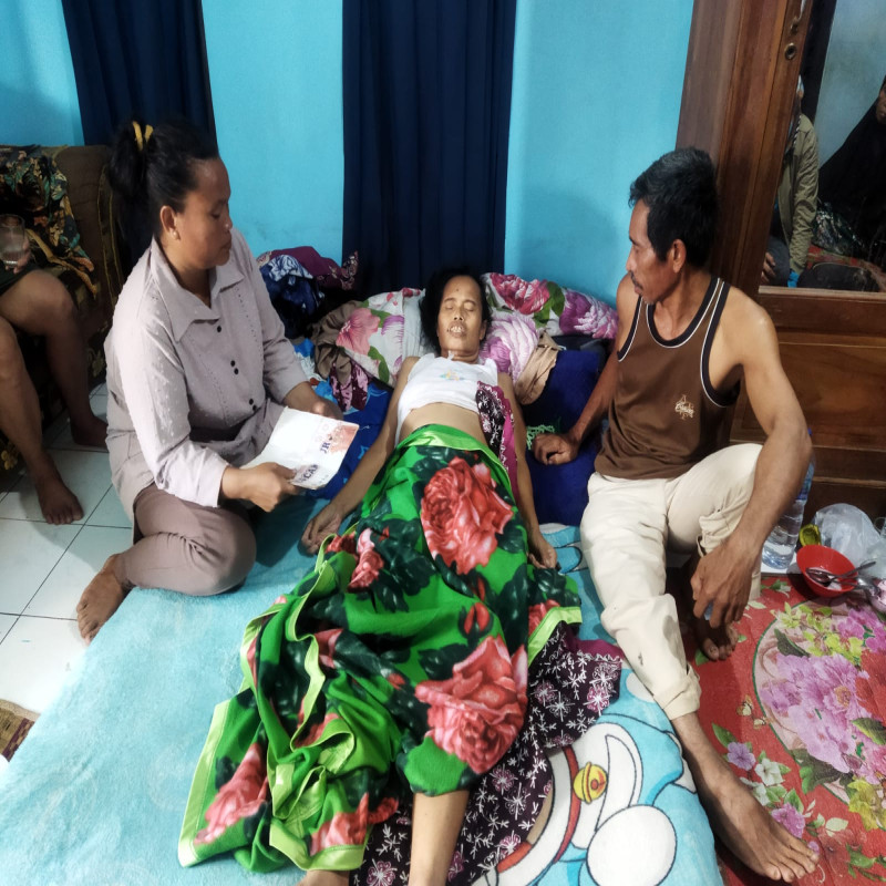 MENGIDAP PENYAKIT KANKER HATI BANTU BU SARTI BERJUANG