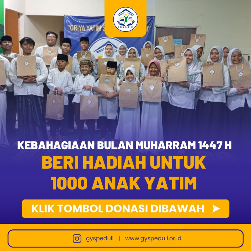 Hadiah Lebaran Yatim: Peluk Bahagia untuk Adik-Adik Yatim di Hari Spesial Mereka