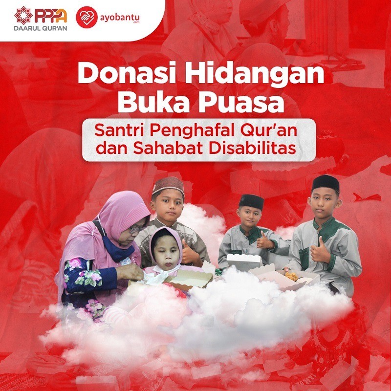 Donasi Buka Puasa Santri dan Sahabat Disabilitas