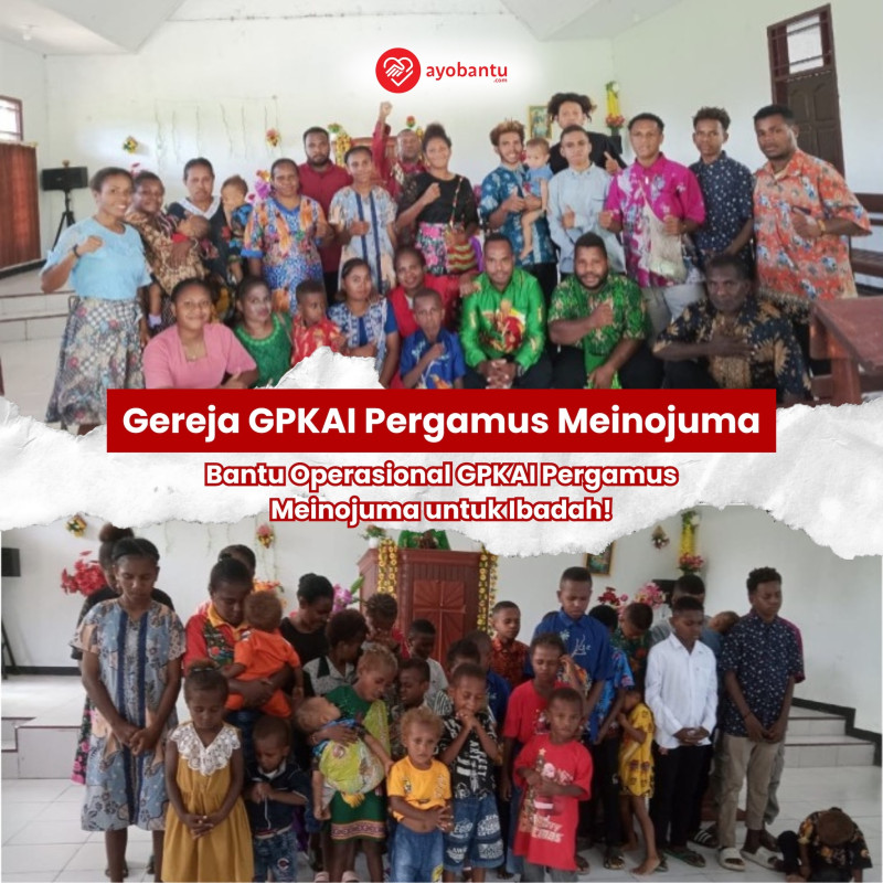 Ayo bantu Gereja GPKAI pergamus meinojuma