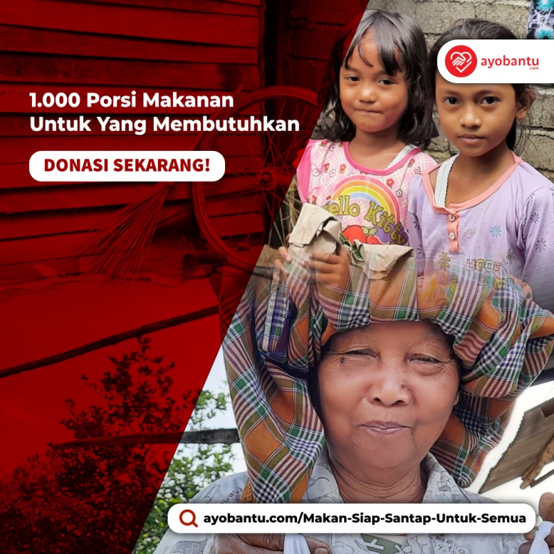 Makanan Siap Santap untuk Lansia dan Dhuafa