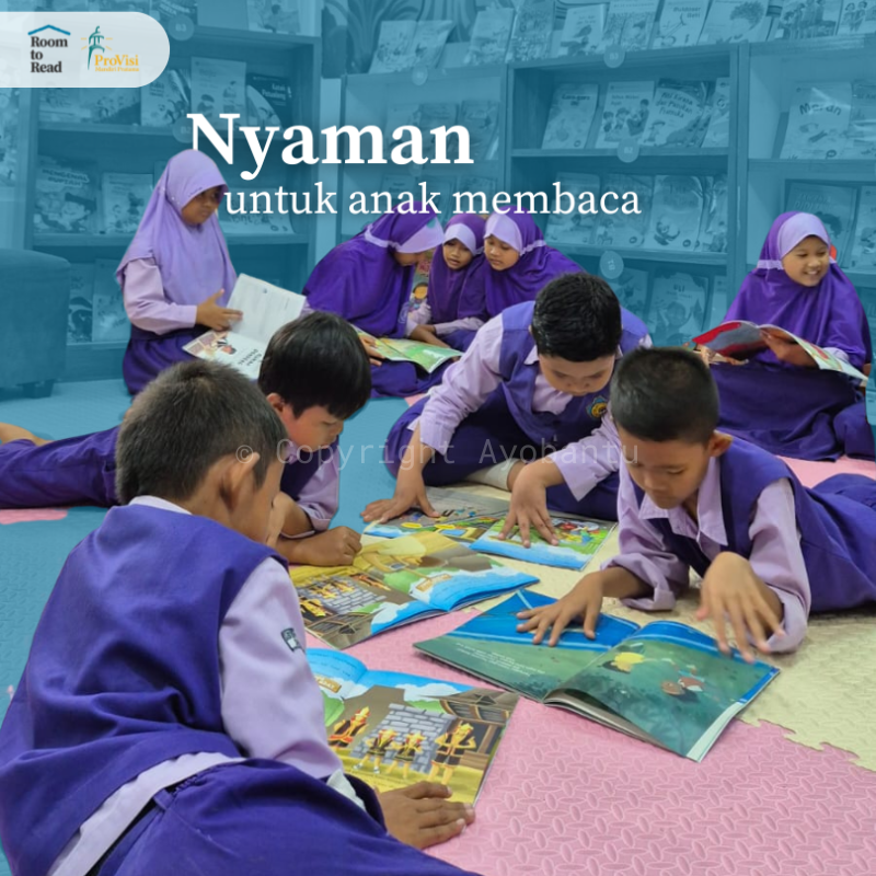 #NyalaRuangBaca