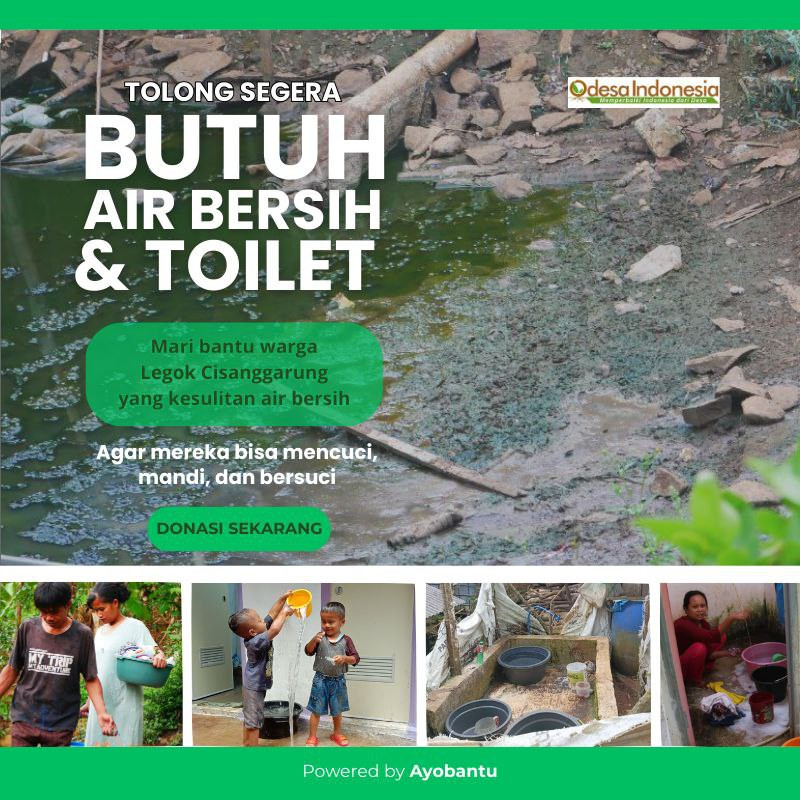 Bangun Toilet dan Alirkan AIr Bersih