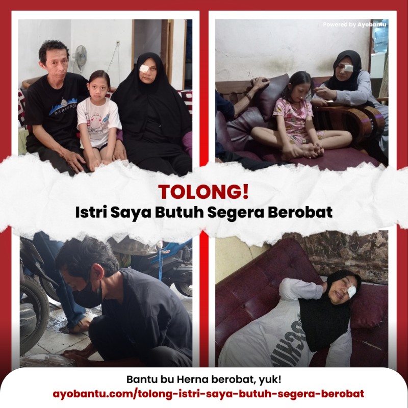 TOLONG! Istri Saya Butuh Segera Berobat.