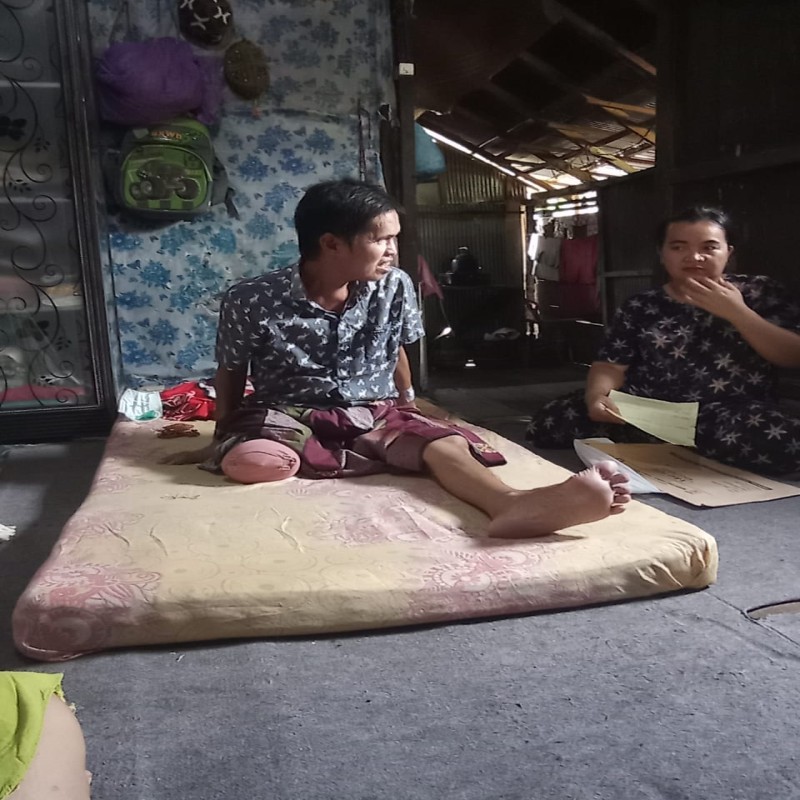 Wujudkan Harapan Pak Supian Mempunyai Kaki Palsu