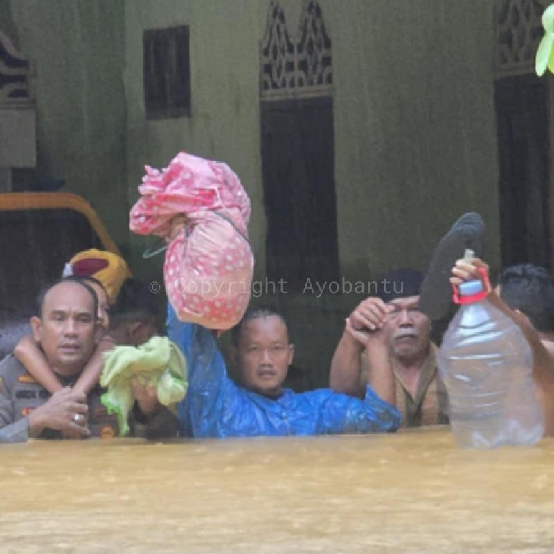 Darurat! Banjir & Longsor Sumatra Butuh Pangan