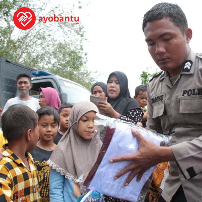 #AyoBantu Selembar Sepuluh Ribu, Sejuta Harapan untuk Mereka