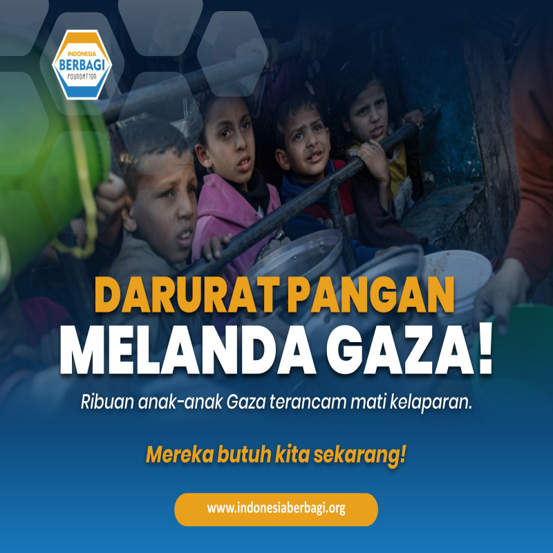 Darurat Kemanusiaan! Kelaparan Akut Melanda Gaza, Belasan Ribu Anak Terancam Tewas!
