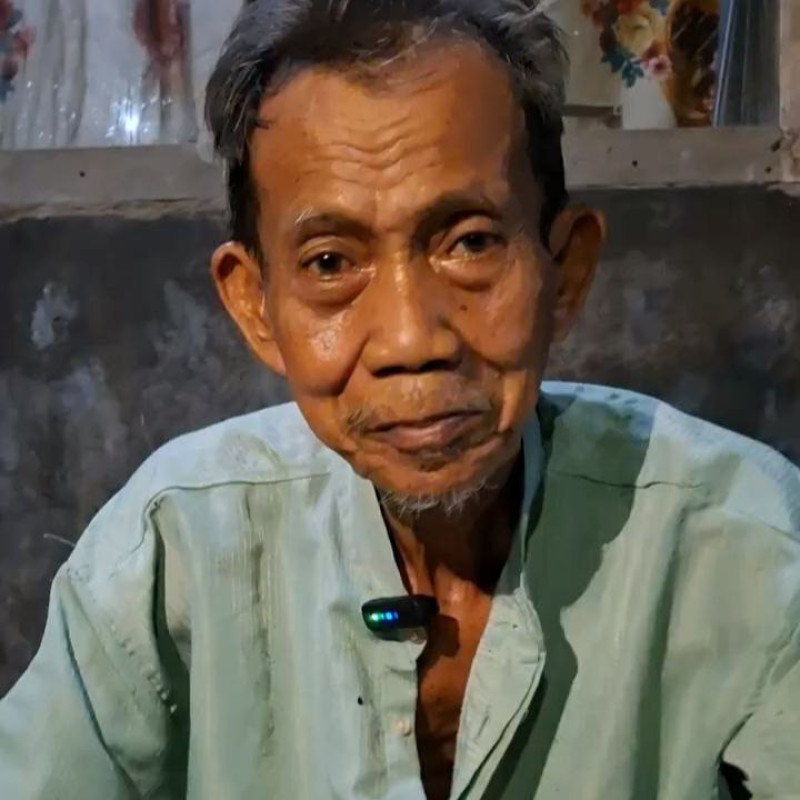 Juang Abah Suwandi Hidupi Istri Dan Adik ODGJ