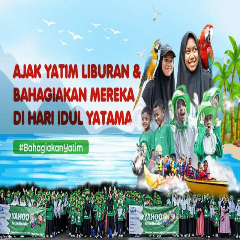 Sedekah Sambut Muharram untuk Liburan 1.000 Yatim