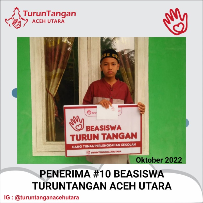 108 Beasiswa Pendidikan untuk Anak Aceh Utara