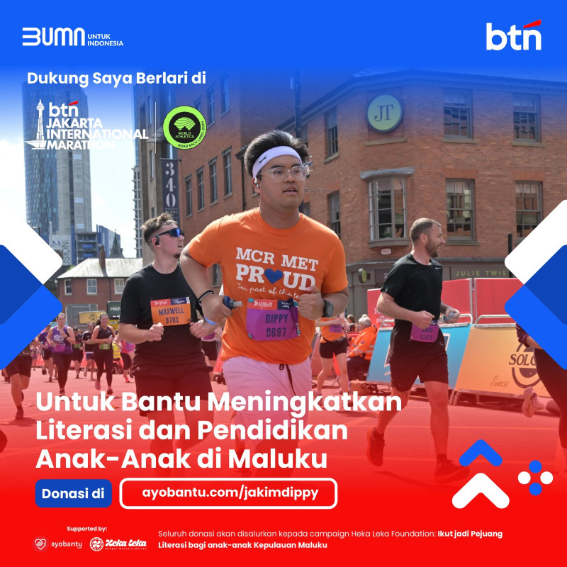 Run For Purpose Pendidikan Anak Anak Maluku - Dippy Pradipta