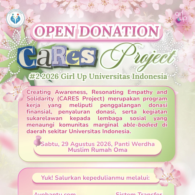 Donasi untuk Panti Werdha Muslim Rumah Oma - CARES Project #2
